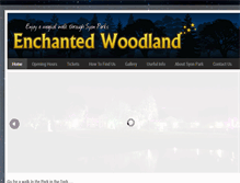 Tablet Screenshot of enchantedwoodland.com